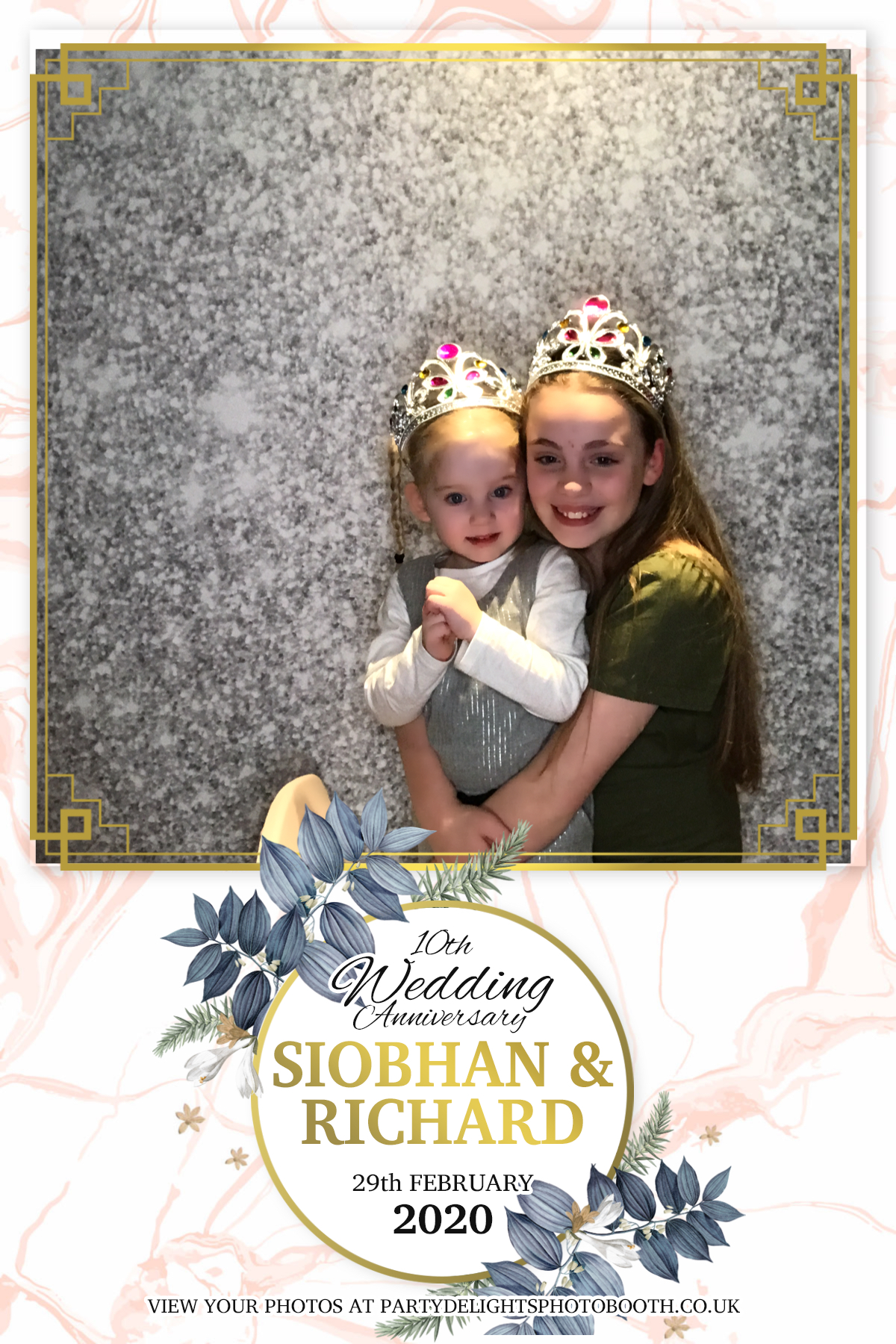Siobhan and Richards Vow renewal  | View more photos from the event at gallery.partydelightsphotobooth.co.uk/u/PartyDelightsPhotoBooth/Siobhan-and-Richards-Vow-renewal